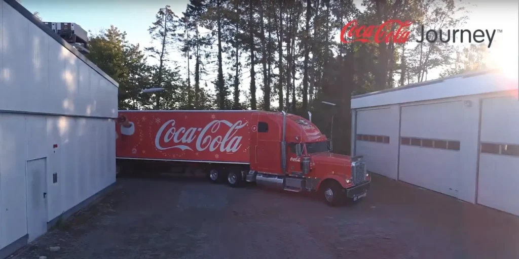 CocaCola - WeihnachtstrucksimSommer